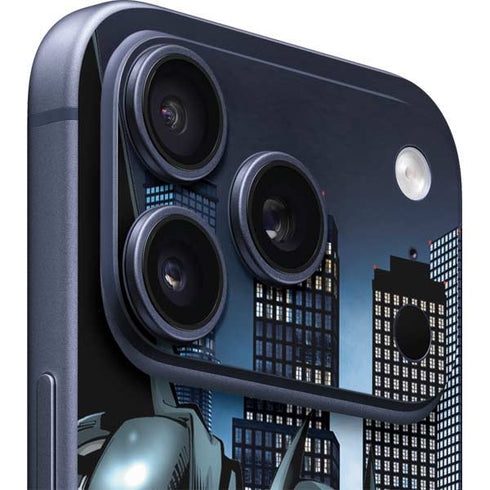 DC Comics Batman Dark Knight Comic Art Action Pose iPhone 17 Pro Skin